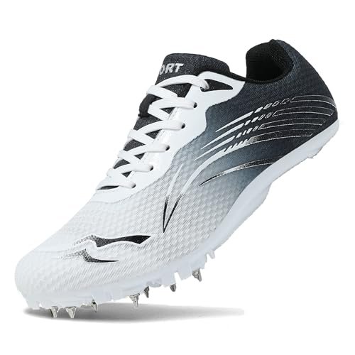 cungel New Upgrade Track and Field Shoes with 8 Spikes