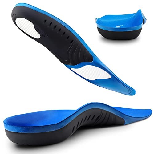 Plantar Fasciitis Insoles, High Arch Support Shoe Inserts...
