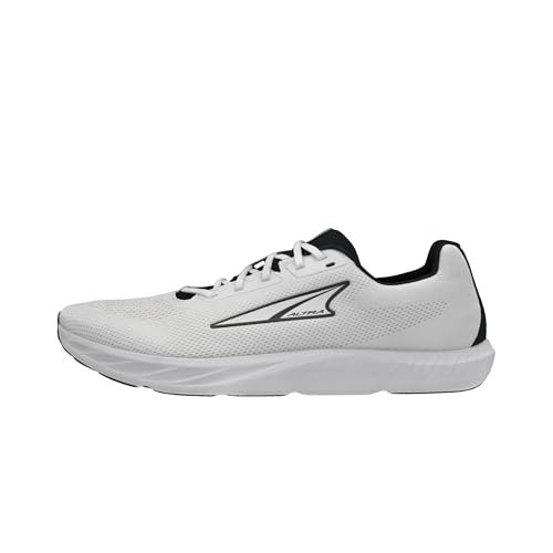 ALTRA Men's Escalante 4 Road Running Shoe, White/Black, 9.5