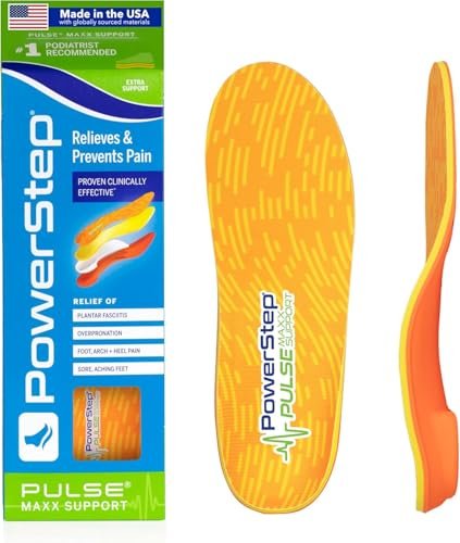 PowerStep Pulse Maxx Running Insoles - Overpronation Arch...