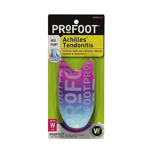 PROFOOT Achilles Tendonitis Orthotic Heel Cup for Women's...