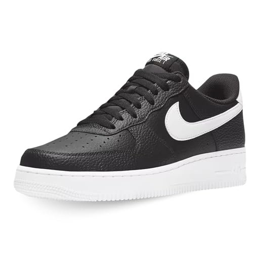 Nike Men's Air Force 1 '07Basketball Shoe, Black White