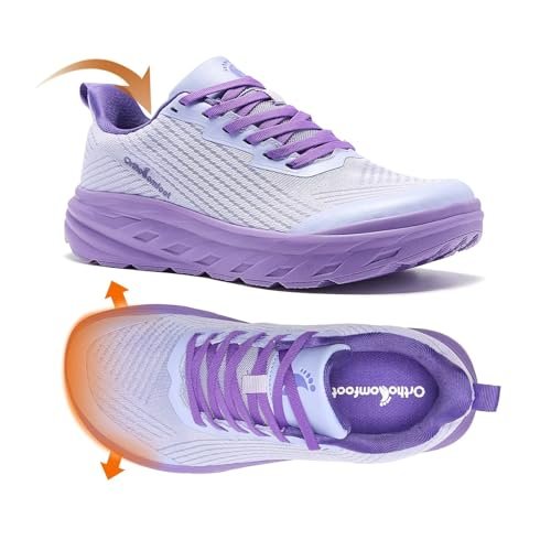 Women's Orthopedic Diabetic Wide Sneakers: Soft Arch...