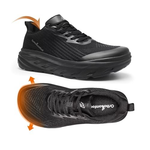 OrthoComfoot Women's Orthopedic Diabetic Wide Sneakers:...