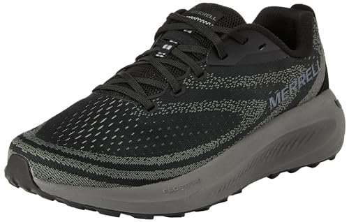 Merrell Men's Morphlite Trail Running Shoe, Black/Asphalt,...