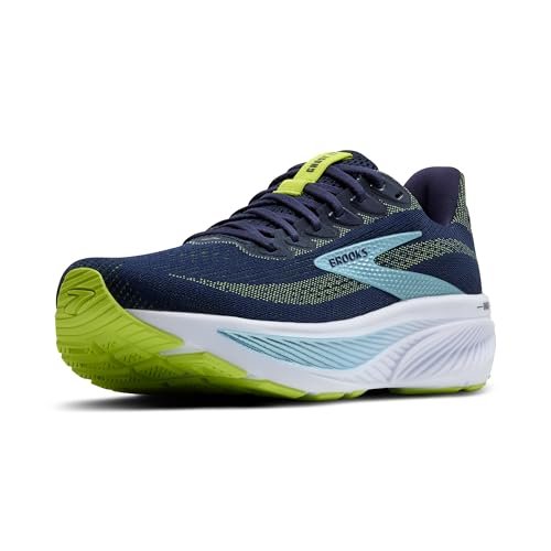 Brooks Men’s Ghost 17 Neutral Running Shoe, Peacoat Blue