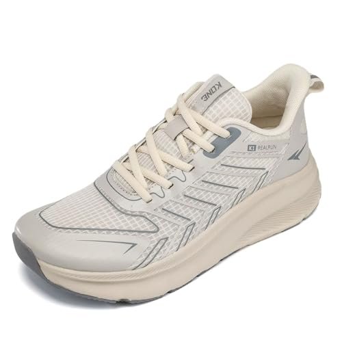 Pozvnn Mens Wide Toe Box Shoes Walking Running Athletic...