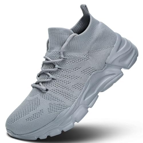 Mens Walking Shoes Running Athletic Sports Sneakers...