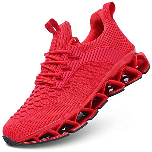 Wrezatro Women's Slip on Walking Running Shoes Blade...
