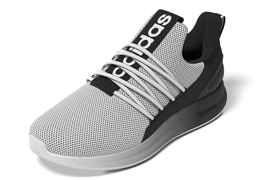 Adidas Men's Lite Racer Adapt 7.0, White/Black/White, 7.5
