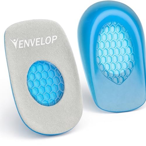 Vive Envelop Gel Heel Cups - Heel Cushion Inserts