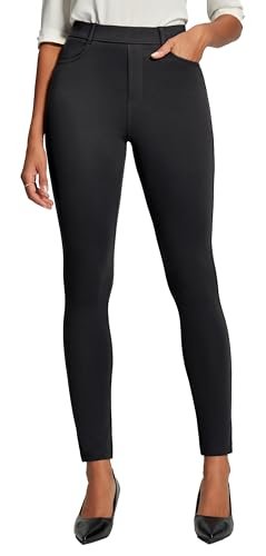 Heathyoga Womens Dress Pants Pull On Stretchy Work Pants