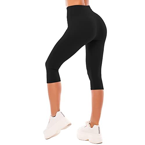 SINOPHANT High Waisted Leggings Women Yoga Pants, Capri...