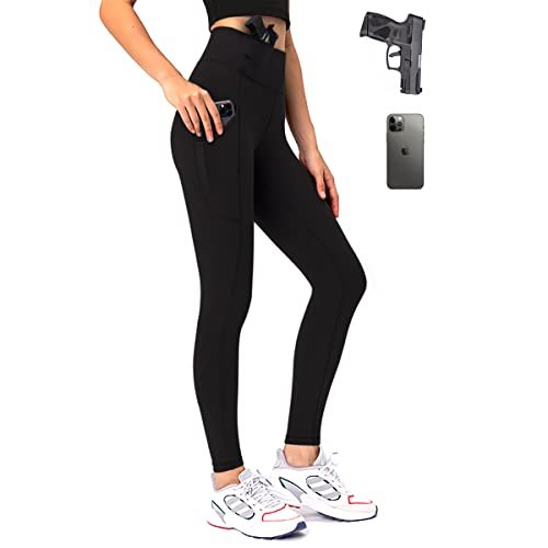 Lilcreek Women's Concealed Carry Leggings Gun Holster with...