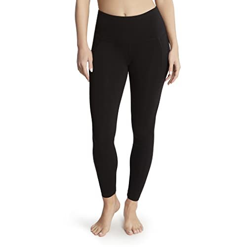 Jockey Women's Cotton Stretch Basic Ankle Legging with Side...