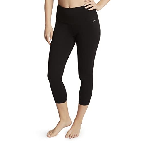 Jockey Women's Cotton Stretch Basic Capri Leggings Deep...
