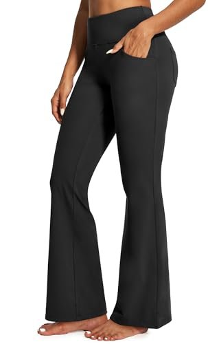 IUGA Yoga Pants Women Wide Leg High Waist