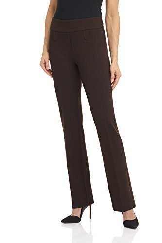 Rekucci Women's Secret Figure Pull-On Knit Bootcut Pant