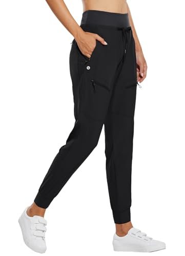baleaf Women's Joggers 28'' Lightweight Hiking Pants with...