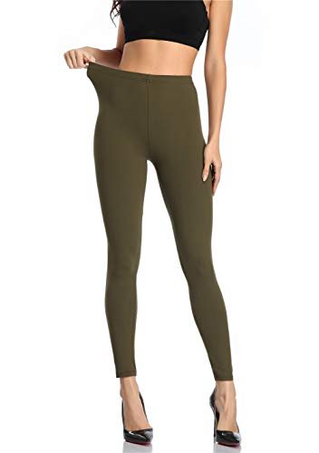 Kotii Women's High Waist Soft Full Length Leggings