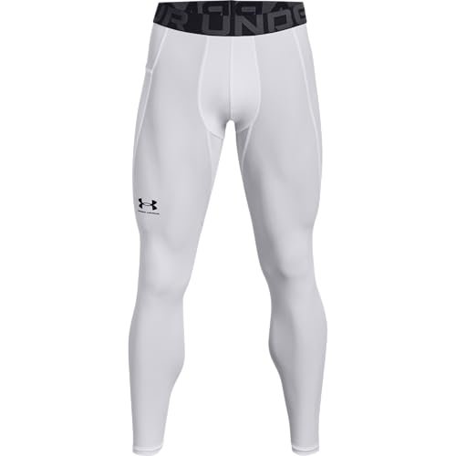 Under Armour Men's HeatGear Armour Leggings , White...