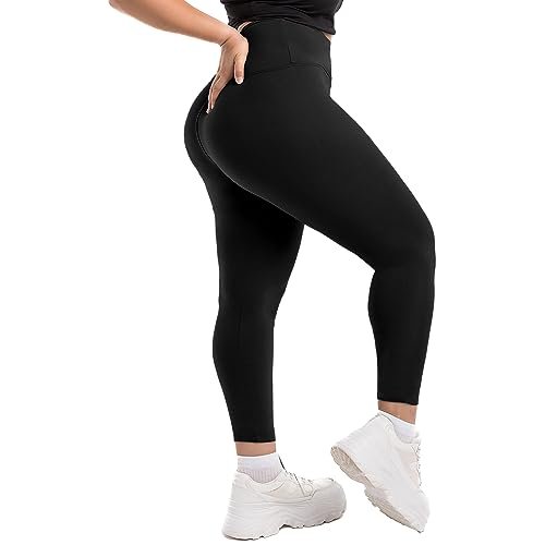 Walifrey High Waist Plus Size Leggings for Women
