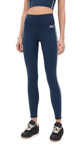 Navy Leggings - Light, SR Runner by Sporty & Rich