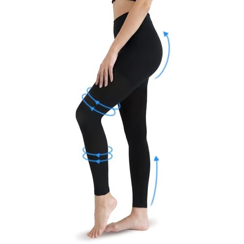 Koeosso Medical Compression Leggings 20-30mmHg Graduated...