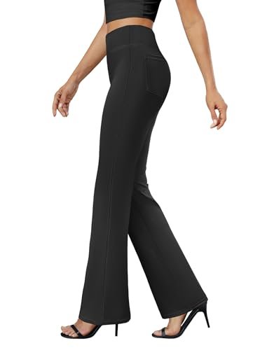 DLOODA Womens Bootcut Dress Pants Business Casual with...