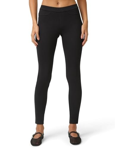 No nonsense Women's Classic Denim Leggings with Real Back...