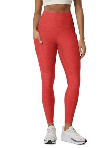 ODODOS Women's High Waisted 7/8 Length Yoga Leggings with...