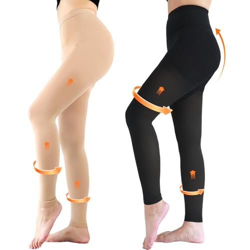 Medical Compression Leggings, 20-30mmHg Graduated Support...