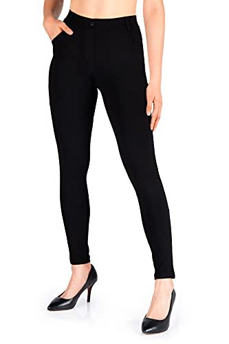Yogipace Petite Women's Pull-On Yoga Dress Pants,Skinny...