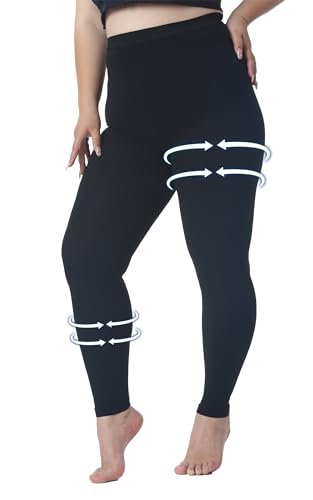 Plus Size 4XL Medical Compression Pantyhose Footless Unisex