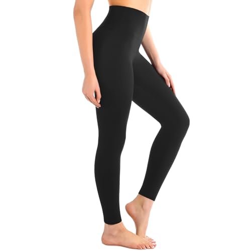 Leafigure High Waisted Leggings for Women- Soft Yoga Pants