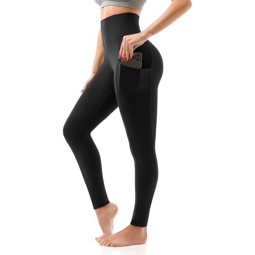 SINOPHANT High Waisted Leggings with Pockets Women, Yoga...