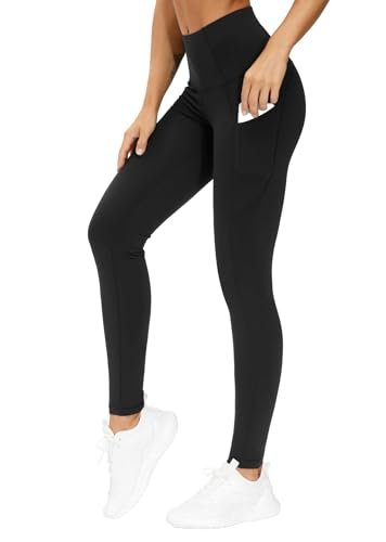 THE GYM PEOPLE Women's Thick High Waist Yoga Pants