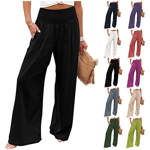 Breathable Linen Pants Free People Inspired Clothes with...