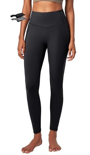 Heathyoga Compression Leggings with Pockets for Women