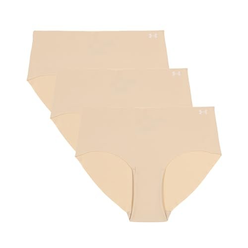 Under Armour Women's 3-pack Pure Stretch No Show Underwear