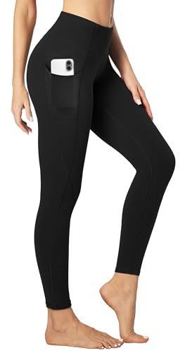 Heathyoga Leggings with Pockets for Women Tummy Control