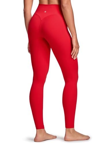 HeyNuts Butt Lifting No Front Seam Leggings in Red