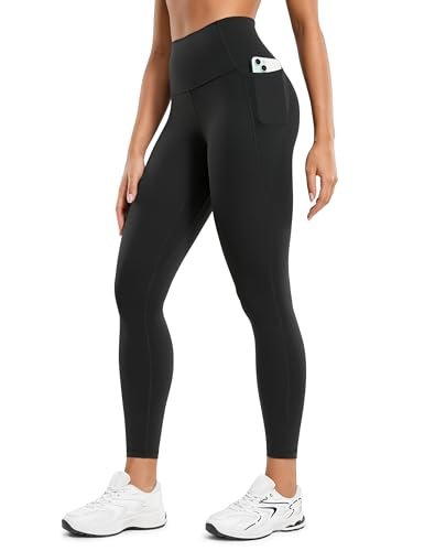 CRZ YOGA Butterluxe Leggings Pockets 25'' Black Medium